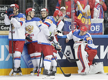 Сборную России оштрафуют за демарш на чемпионате мира
