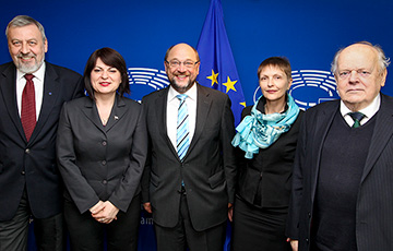 Президент Европарламента встретился с белорусской оппозицией
