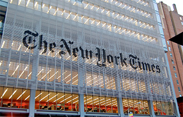 The New York Times: Lukashenka Is Notable For His Intolerance Towards Independent Media