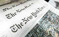 The New York Times: Лабіяванне дыктатараў павінна ўважацца за парушэнне дзелавой этыкі