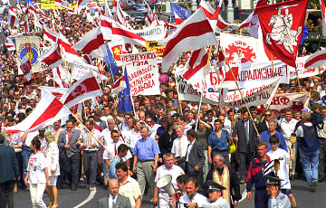 Mikalai Statkevich: Goal of today's gathering is to return Belarusians the right to protest