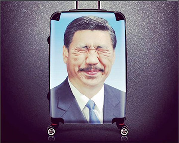 Художника из Шанхая арестовали за портрет Си Цзиньпиня с усами