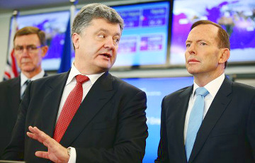 Poroshenko and Abbott to coordinate actions on MH17 tribunal