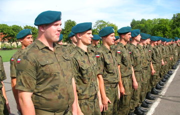 Армия Польши осенью проведет крупные военные учения