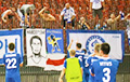 Dinamo Minsk won under white-red-white flag