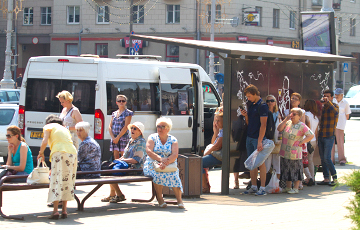 Аномальная жара в Беларуси: в автобусе +35, а в машине все +50