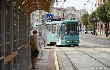 У Менску пачаўся рух трамваяў вуліцай Казлова