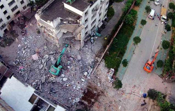 На юге Китая прогремело 18 взрывов за два дня