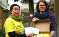 Amnesty International пикетировала посольство Беларуси в Берлине