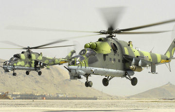 Россия перебросила в Таджикистан боевые вертолеты