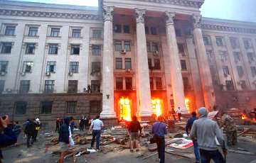 Совет Европы: Дом профсоюзов в Одессе подожгли находившиеся внутри сепаратисты