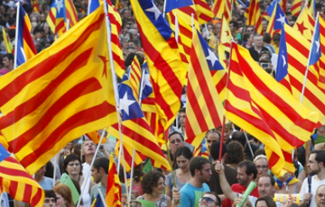 В Каталонии протестующие перекрыли дороги