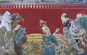 Алесь Марочкин показал, как «повязаны» Путин и Лукашенко