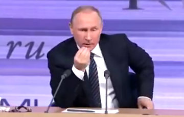 Видео с пресс-конференции Путина стало хитом интернета