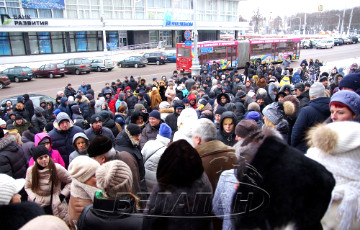 В Гомеле 500 ИП вышли на стихийный митинг возле облисполкома