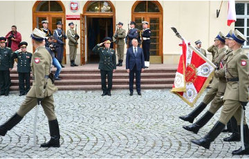 Lithuanian-Polish-Ukrainian Brigade Headquarters Official Opening Underway in Lublin
