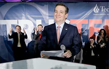 Сенатор Тед Круз выбыл из президентской гонки в США