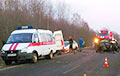 Страшная авария под Минском: лоб в лоб столкнулись два автомобиля