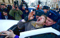 Валютные ипотечники перекрыли улицу в центре Москвы