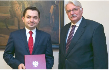 Konrad Pawlik Is a New Official Ambassador of Poland in Minsk