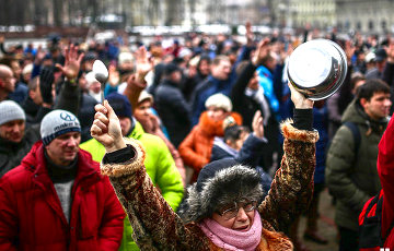 Акции протеста ИП продолжаются в Минске