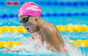 Чемпионку мира по плаванию Юлию Ефимову уличили в употреблении мельдония