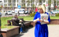В Минске активисты БХД провели акцию за свободу прессы