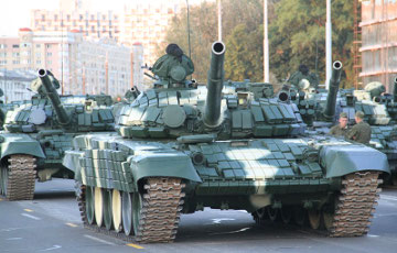 Минобороны Беларуси: Российские танки стоят на полигонах «Борисовский» и «Осиповичский»