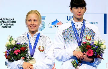 Белорусы стали бронзовыми призерами в эстафете ЧМ по пятиборью