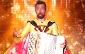 Белорусский «супермен» с баяном отличился в британском телешоу