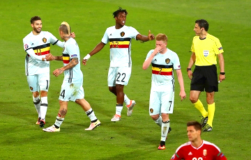 Евро-2016: Бельгия обыграла Венгрию со счетом 4:0