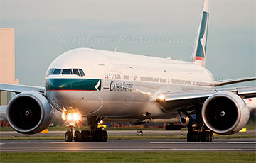 В Минске совершил аварийную посадку Boeing-777