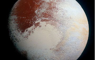 Ученые раскрыли секрет горизонтальных полос на Плутоне