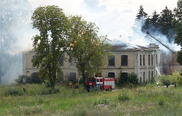 В Могилеве горело историческое здание