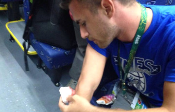 Bus With Belarusian Journalists Attacked In Rio
