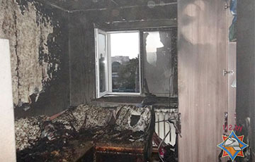 Из-за пожара эвакуировали общежитие «Минсктранса»