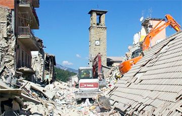 Землетрясение в Италии повторилось