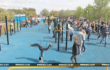 В Минске открыли Парк экстремальных видов спорта