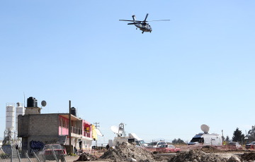 В Мексике сбили вертолет с полицейскими