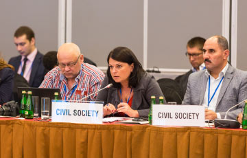 Information Minister’s Threats To Independent Media Discussed At OSCE Meeting