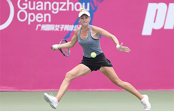 Говорцова и Лапко уступили в финале турнира в Гуанчжоу