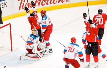 Канада разгромила Россию в полуфинале Кубка мира по хоккею