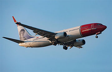 Нарвежская авіякампанія зрабіла рэкламу на разводзе Піта і Джалі