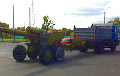 Фотофакт: В Гомеле замечено передвижение крупнокалиберной артиллерии