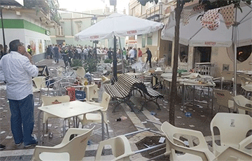 При взрыве в кафе в Испании пострадали 90 человек