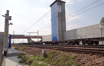 На белорусско-польской границе начал работу новейший рентген для товарных поездов