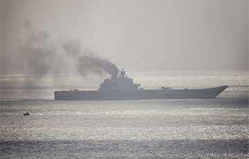 Российский вице-адмирал рассказал, почему дымит крейсер «Кузнецов»
