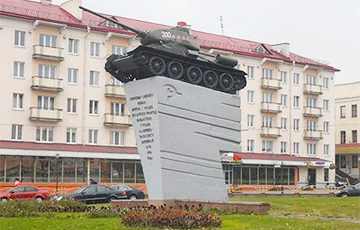 В центре Гродно обокрали танк