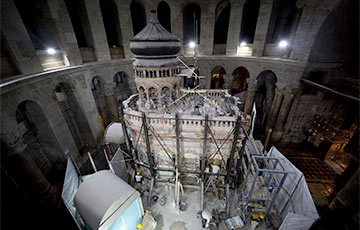 Ученые сделали важное открытие при изучении содержимого Гроба Господня в Иерусалиме
