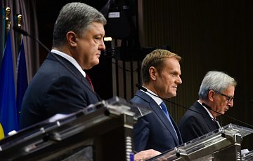 Лідары ЕЗ: Санкцыі супраць РФ застануцца да дэакупацыі Крыму